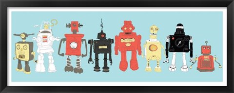 Framed Robot Horizon Print