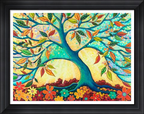 Framed Tree Splendor I Print