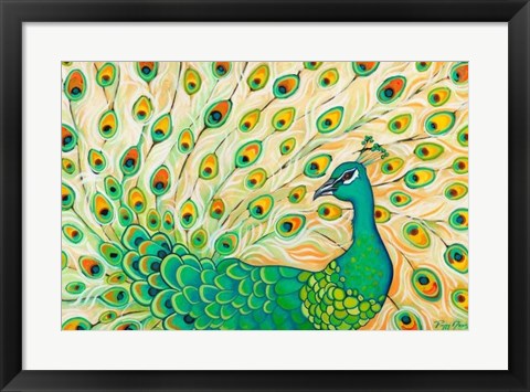 Framed Pretty Pretty Peacock Print