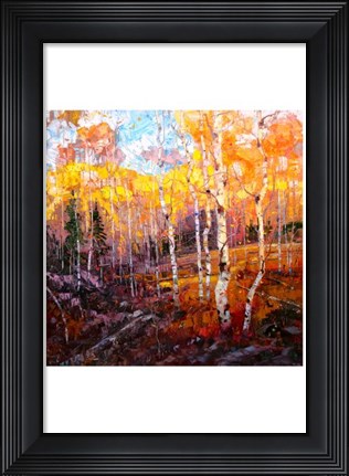 Framed October Glory Print