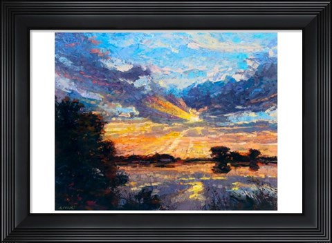 Framed Sunset Print
