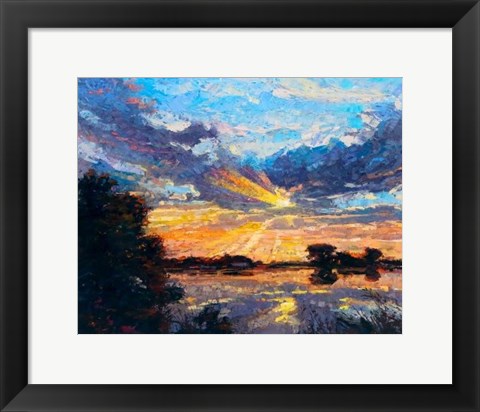 Framed Sunset Print