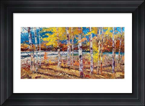 Framed Autumn Morning Print