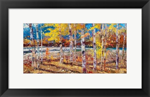 Framed Autumn Morning Print