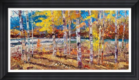Framed Autumn Morning Print