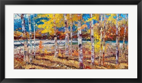 Framed Autumn Morning Print