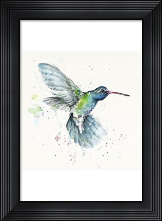 Framed Hummingbird Flurry Print