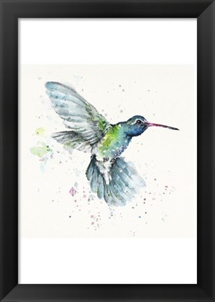 Framed Hummingbird Flurry Print