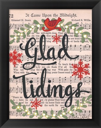 Framed Glad Tidings Print