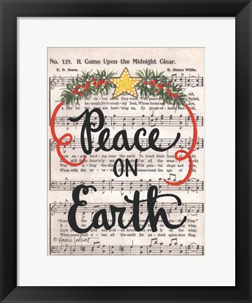 Framed Peace on Earth Print