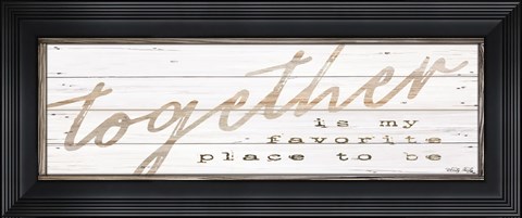 Framed Favorite Place Print