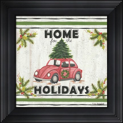 Framed VW Holiday Print