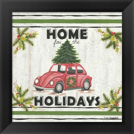 Framed VW Holiday Print