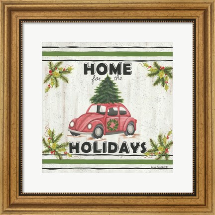 Framed VW Holiday Print