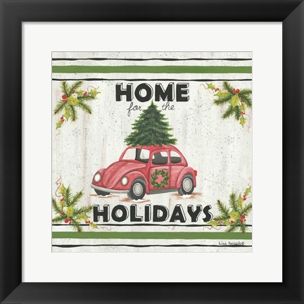 Framed VW Holiday Print