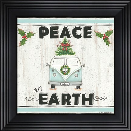 Framed Peace on Earth Print