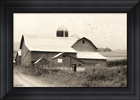 Framed Rural Charm Print