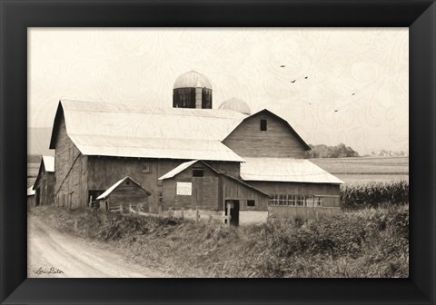 Framed Rural Charm Print