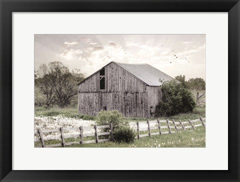 Framed Barnsville Barn Print