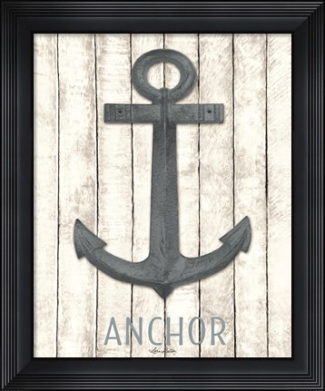 Framed Anchor Print
