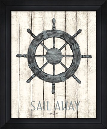 Framed Sail Away Print