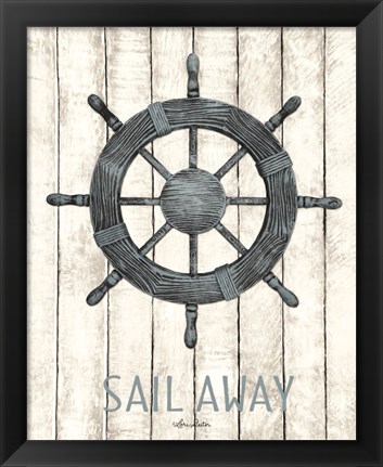 Framed Sail Away Print