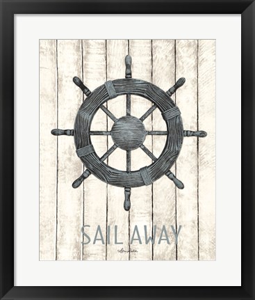 Framed Sail Away Print