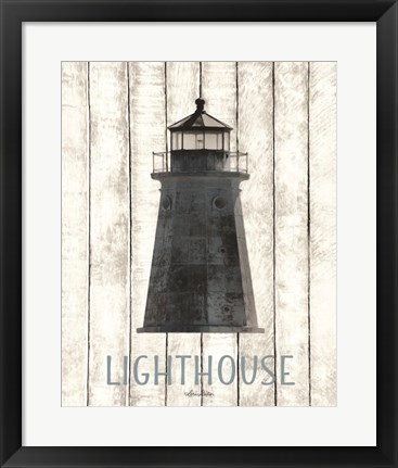 Framed Lighthouse Print