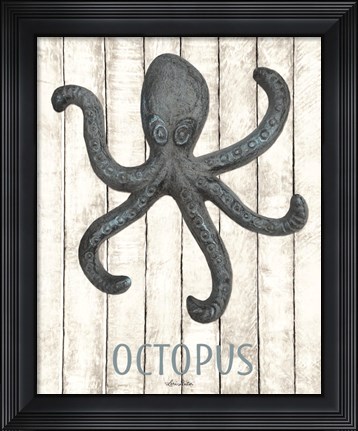 Framed Octopus Print