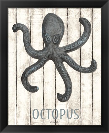 Framed Octopus Print