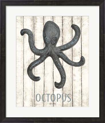 Framed Octopus Print