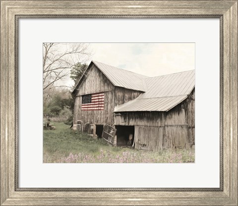 Framed American Farmer Print