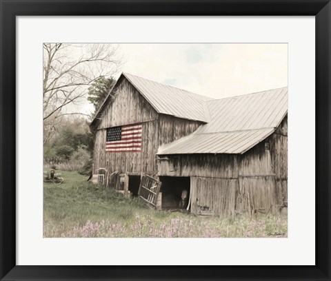 Framed American Farmer Print