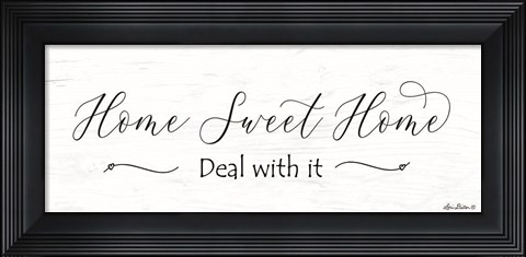 Framed Home Sweet Home Print