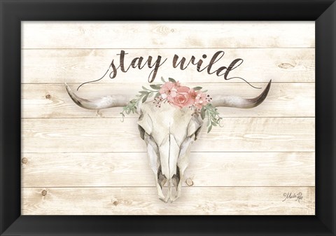 Framed Stay Wild Print