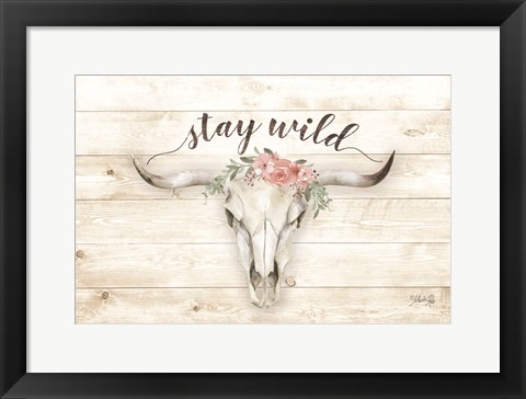 Framed Stay Wild Print