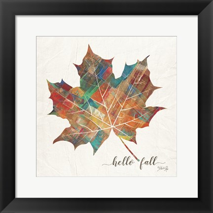 Framed Hello Fall Print