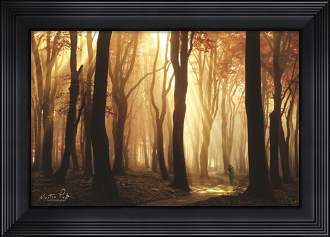 Framed Biker&#39;s Paradise Print