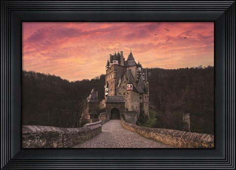 Framed Burg Eltz Print