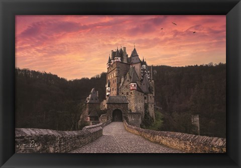 Framed Burg Eltz Print