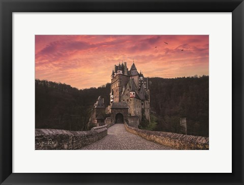 Framed Burg Eltz Print