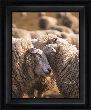Framed Love Will Conquer All Print