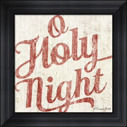 Framed O Holy Night Print