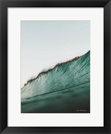 Framed Peaceful Wave Print