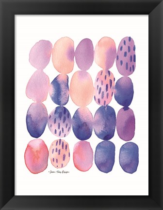 Framed Abstract Watercolor II Print