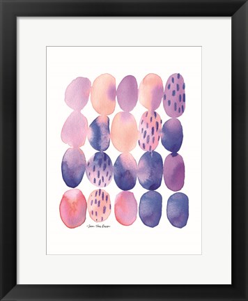 Framed Abstract Watercolor II Print