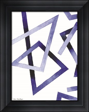 Framed Abstract Watercolor III Print