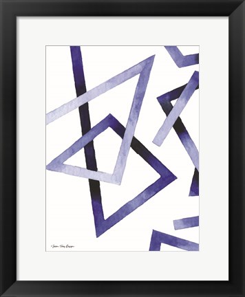 Framed Abstract Watercolor III Print