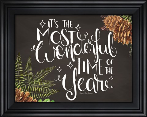 Framed Wonderful Time of the Year Print