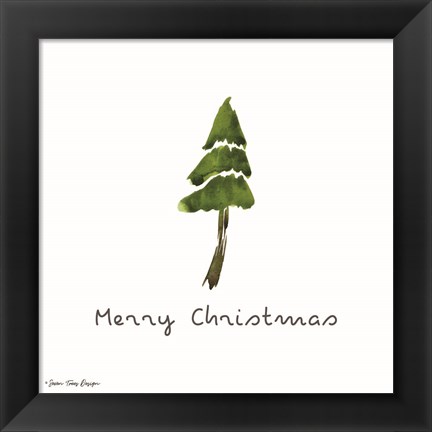 Framed Merry Christmas Print